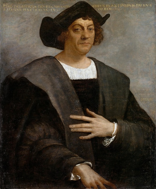 Portrét Kryštofa Kolumba.