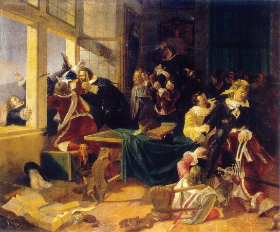 Pražská defenestrace 1618.