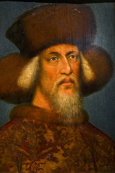 Zikmund Lucemburský, syn Alžběty Pomořanské.