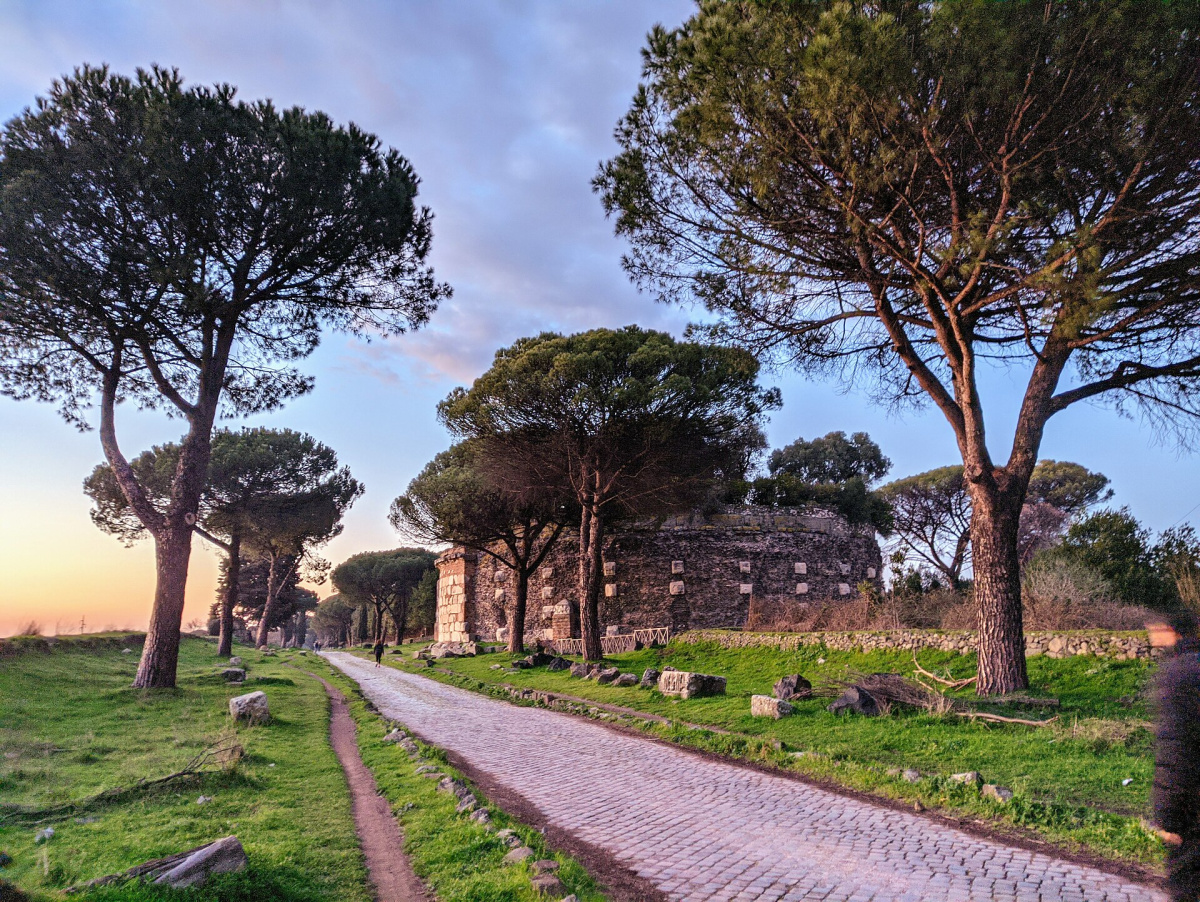 Via Appia u Říma