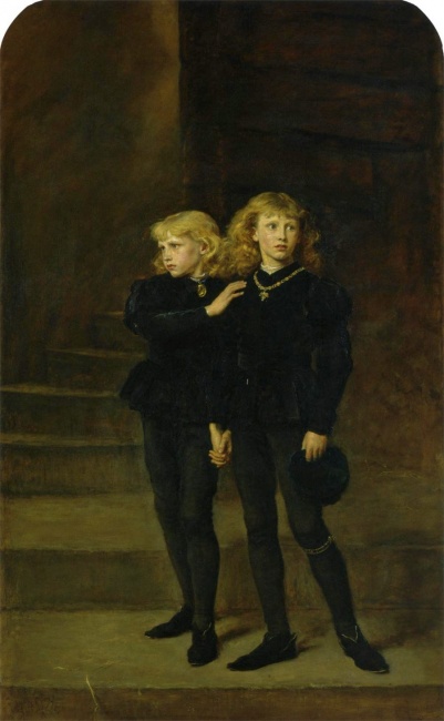 Edward V. a jeho bratr Richard.