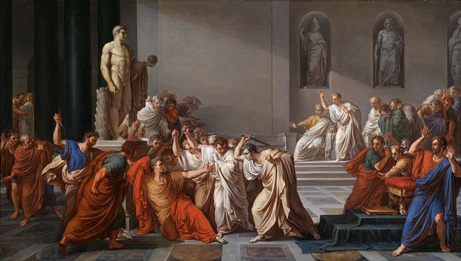 Caesarova smrt.