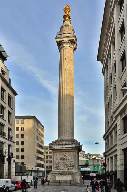 Londýnský Monument.