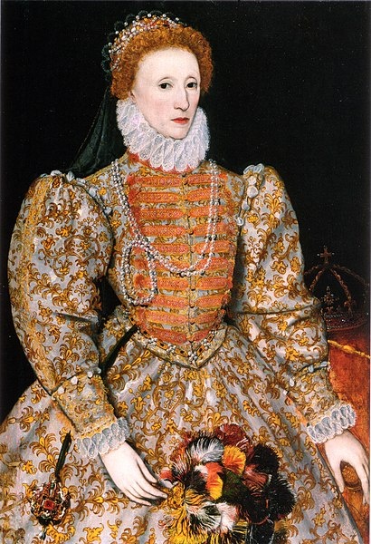 Anglická královna Alžběta I.