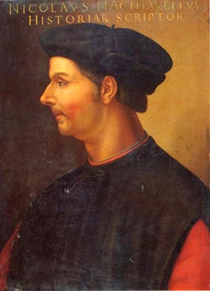 Niccolò Machiavelli.