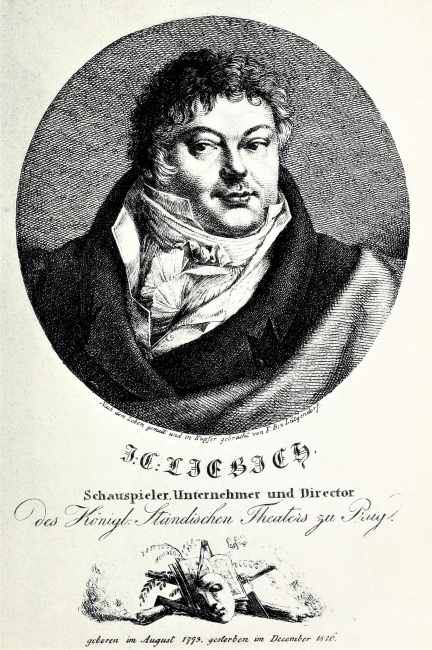 Portrét Jana Karla Liebicha.
