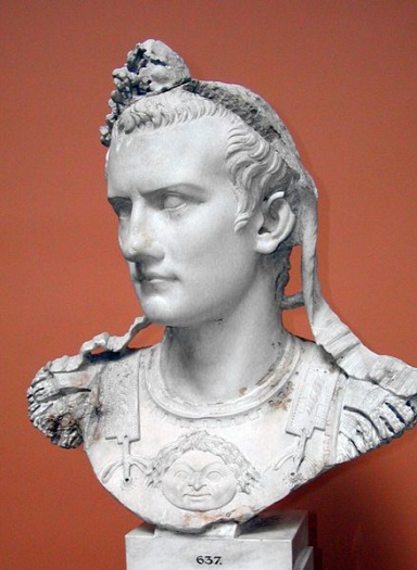 Busta císaře Caliguly.