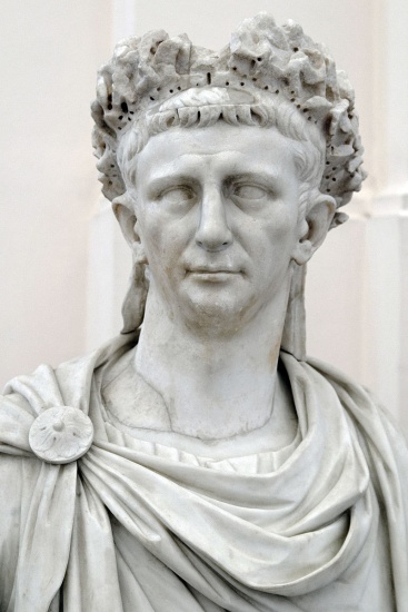 Busta císaře Claudia.