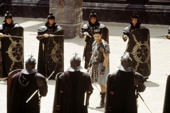 Filmové pojetí Pretoriánů z filmu Gladiátor. Filmové pojetí Pretoriánů z filmu Gladiátor.