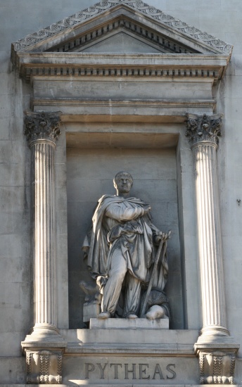 Pýtheova socha v Marseille.