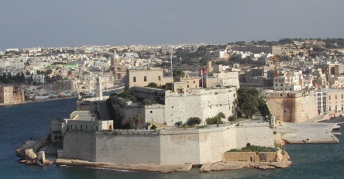 Pevnost Saint Angelo v současnosti.